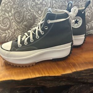 Converse Cream and White Chuck Taylor Sneakers